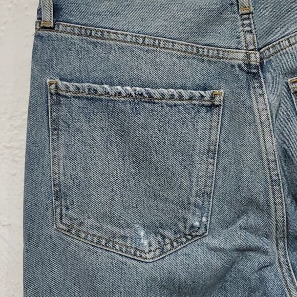 Agolde Riley Jeans in Light Wash Size 26 or 2 - Picture 9 of 16